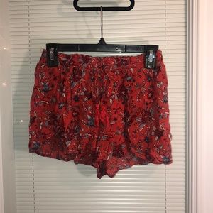 Floral Flare Shorts